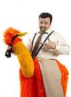 David and his bird!