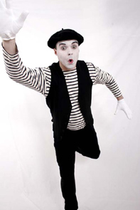 french mime impression